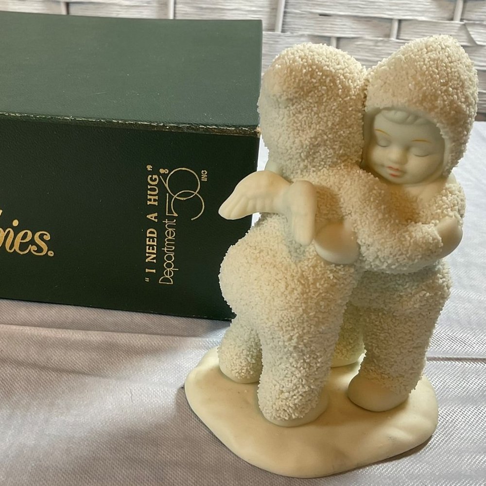 Snowbabies "I Need A Hug" Collectible in Original Box